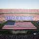A general view during the singing of the national anthem before the game between the San Francisco 49ers and the Chicago Bears at Levi’s Stadium on Sept. 14, 2014, in Santa Clara, Calif.
Ezra Shaw/Getty Images